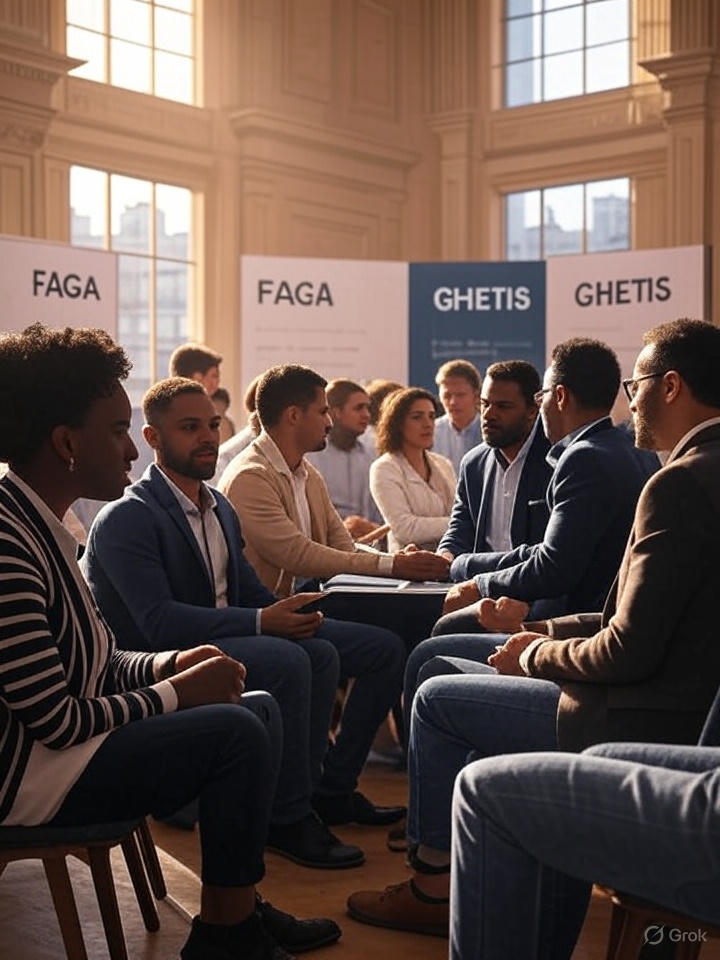 Female artisan showcasing products